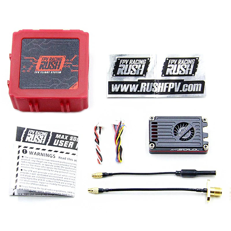 RUSH MAX SOLO 5.8 جيجا هرتز 2. - مراجعة Rushfpv Rush Max Solo 5.8G 2.5W Vtx وسعره