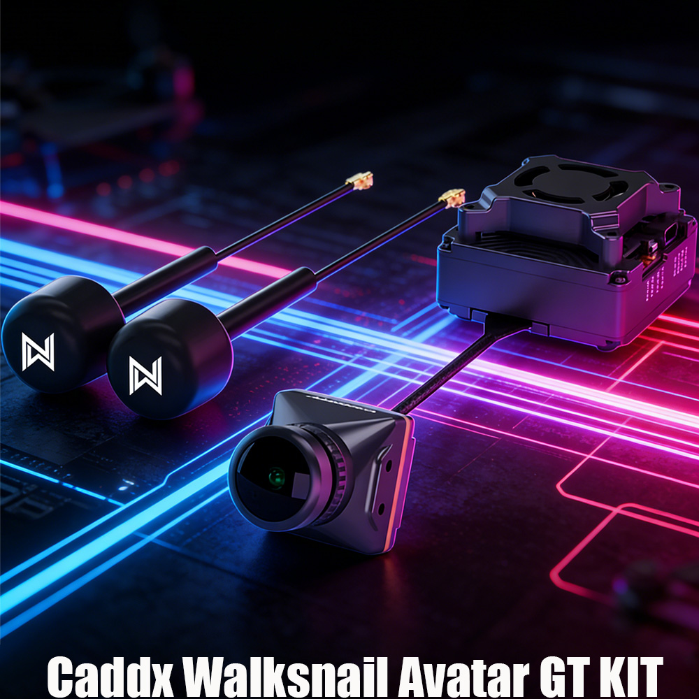 Caddx Walksnail Avatar GT KIT  - مراجعة Walksnail Avatar Gt Kit 2W Vtx وسعره
