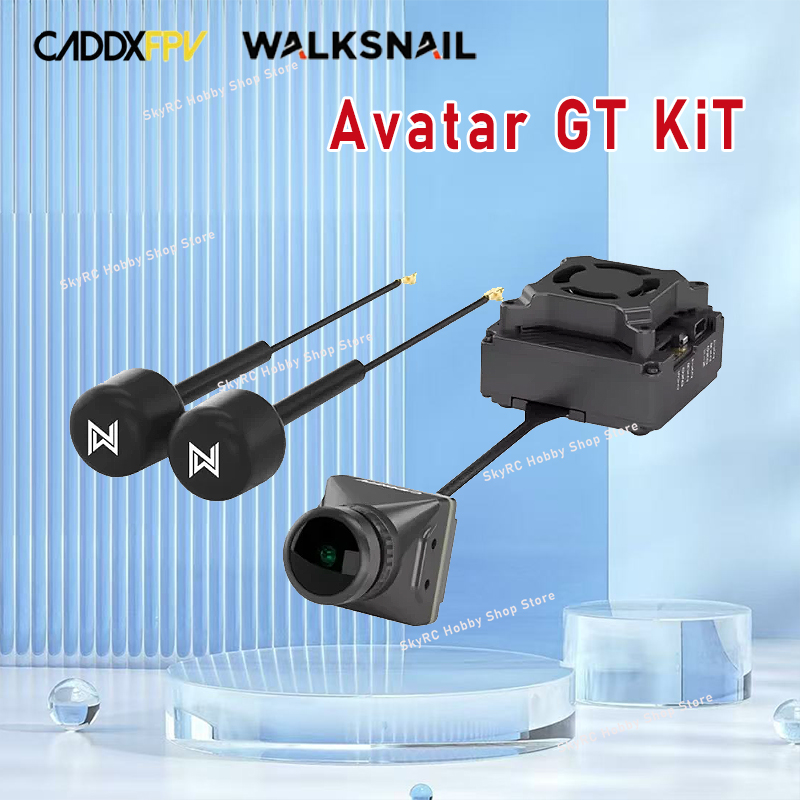 طقم Caddx Walksnail Avatar GT  - مراجعة Walksnail Avatar Gt Kit 2W Vtx وسعره