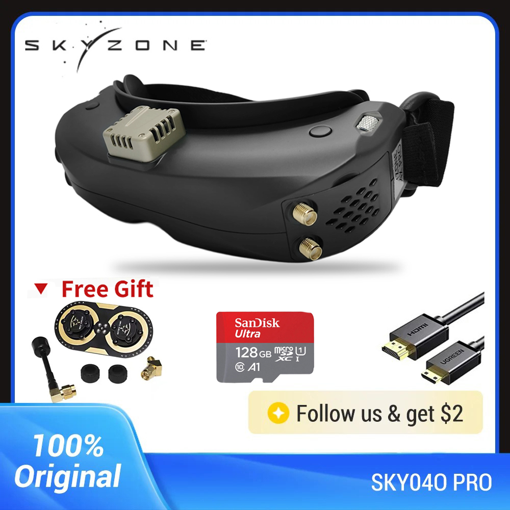 نظارات FPV من Skyzone SKY04O P - مراجعة Skyzone Sky04O Pro Fpv Goggles وسعره